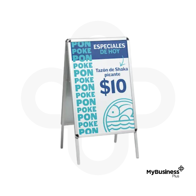Afiche para Caballete
