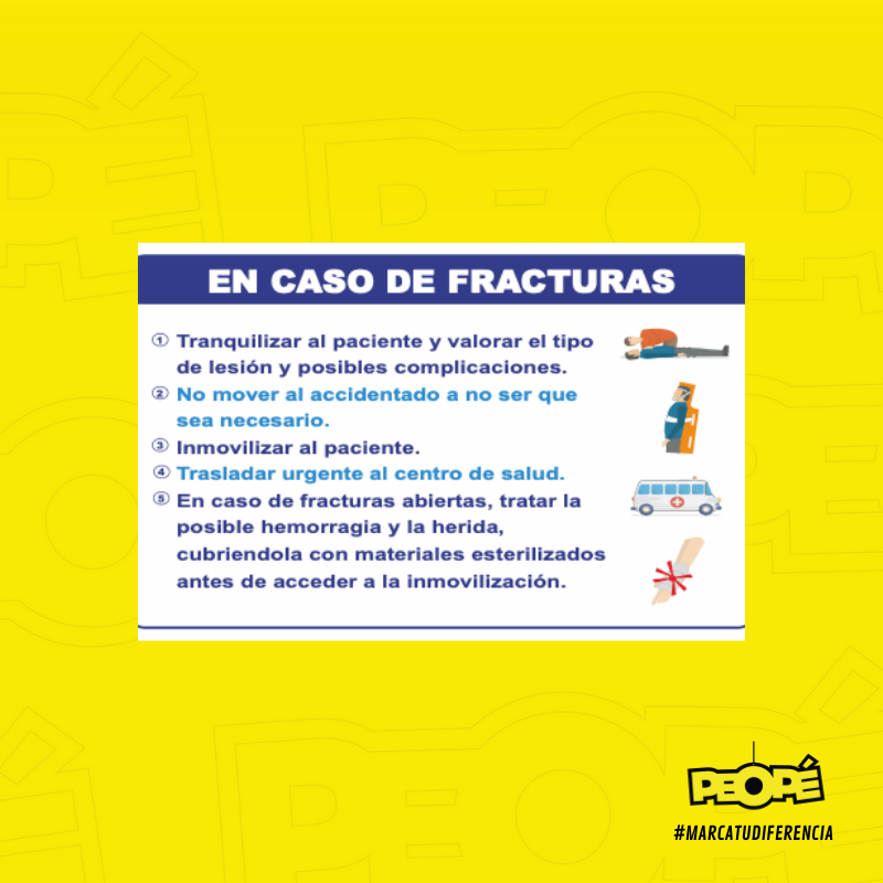 Señal  En Caso De Fractura