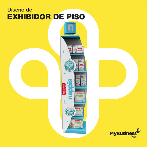 [CRE080] Diseño De Exhibidor De Piso